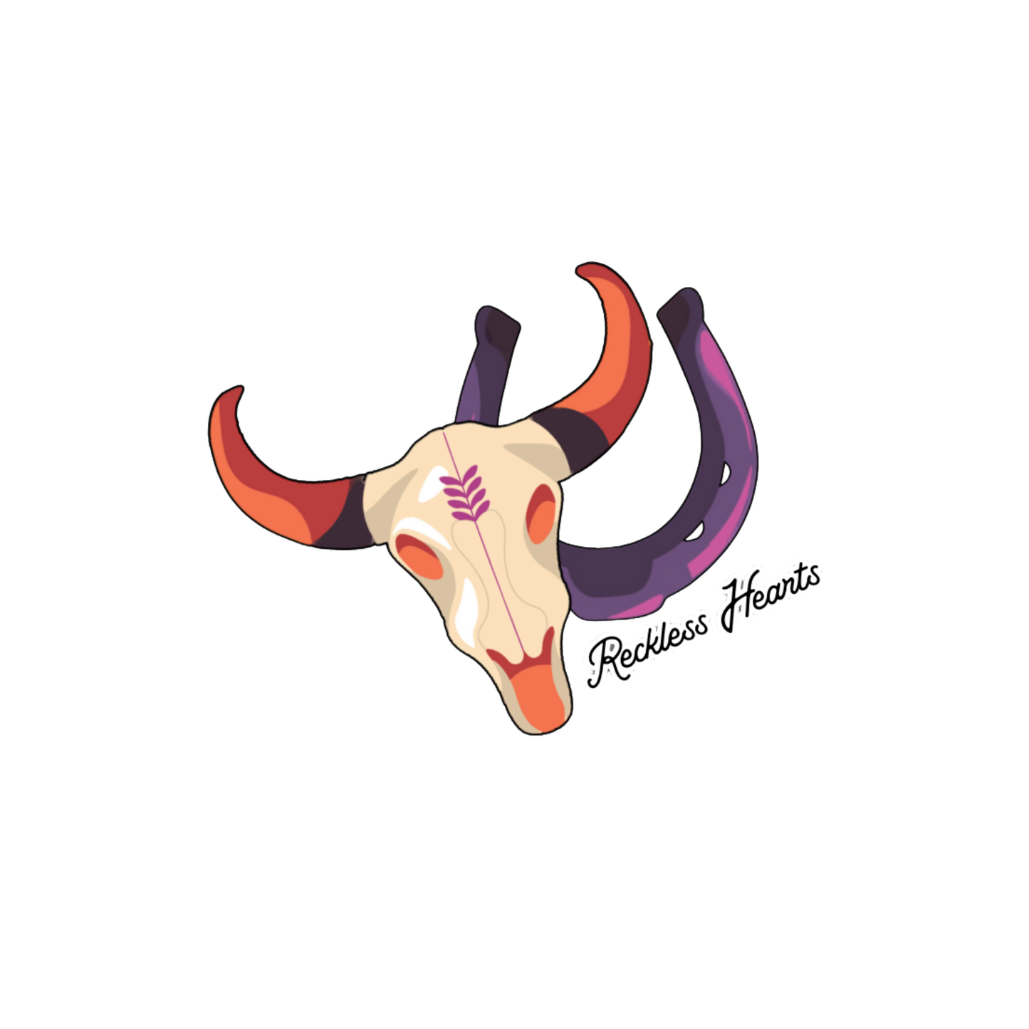 Reckless Hearts Sticker